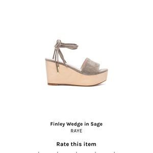 RAYE wedge sandal bought from revolve